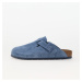 Tenisky Birkenstock Boston Birko-Floor Soft Suede Leather Elemental Blue