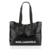 Kabelka Karl Lagerfeld K/Essential Coated Shopper Čierna