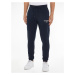 Tommy Jeans Plus Nohavice  námornícka modrá / biela
