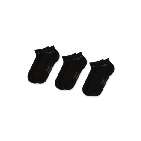 Súprava 3 párov nízkych členkových ponožiek BUGATTI