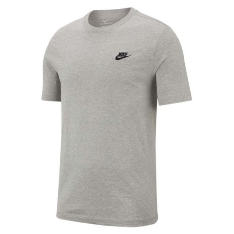 Nike SPORTSWEAR CLUB Pánske tričko, sivá, veľkosť