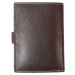 Peňaženka Semiline RFID P8266-1 Brown 9,5 cm x 12,5 cm x 2,5 cm