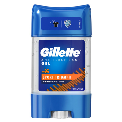 Gillette Antiperspirant A Dezodorant Priezračný gél Sport Triumph Pre mužov