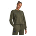 Mikina Under Armour Project Rck Hw Leg Day Crew Marine Od Green