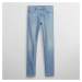 Kalhoty GAP Denim Pants Slim Taper Light Wash