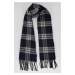 DEFACTO Men's Plaid Patterned Woven Scarf