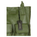 MARCO MAZZINI KHAKI SHOPPER BAG S VRECKAMI S131R