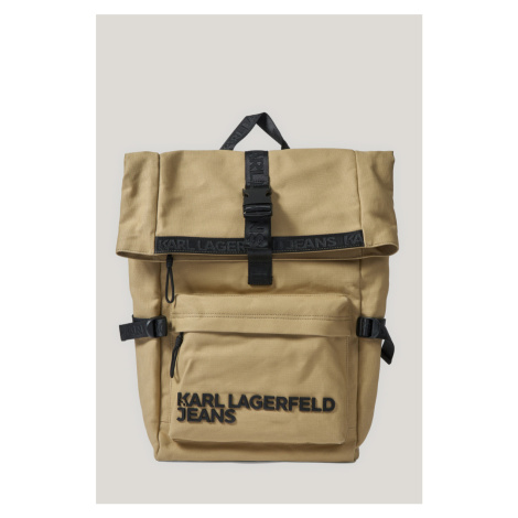 Batoh Karl Lagerfeld Jeans Utility Canvas Roll Backpack Twill