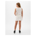 Biela dievčenská rifľová mini sukňa GAP