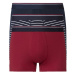 LIVERGY® Pánske boxerky, 3 kusy (tmavomodrá/červená)