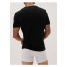 Čierne pánske tričko z prémiovej bavlny Marks & Spencer