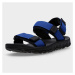 Detské sandále Jr 4FJSS23FSANM022 33S Modrá s čiernou - 4F modrá a černá