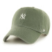 Čiapka 47brand MLB New York Yankees šedá farba, s nášivkou, B-BSRNR17GWS-MSA