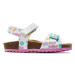 Geox Sandále B Sandal Chalki Girl B922RA 000HH C0653 S Biela