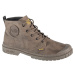 Hnedé dámske členkové topánky Palladium Pampa SP20 Hi Wax 74388-213-M