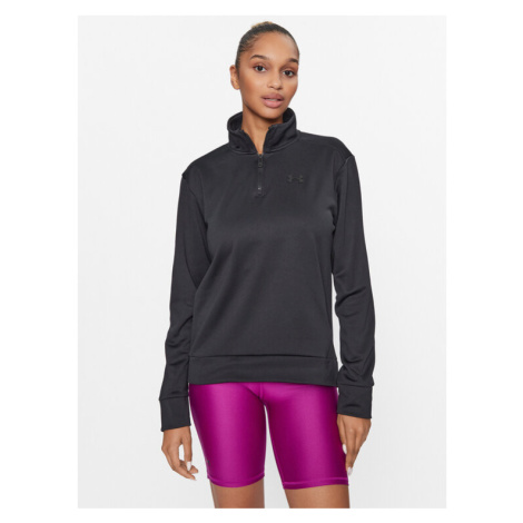 Under Armour Mikina Armour Fleece Qz 1373058 Čierna Loose Fit