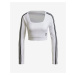 Tričká s dlhým rukávom pre ženy adidas Originals - biela