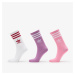 adidas Crew Sock 3 Pack Preloved Purple/ Bliss Pink/ White