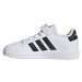 Detská rekreačná obuv ADIDAS Grand Court 2.0 K-Q3 cloud white core black core black