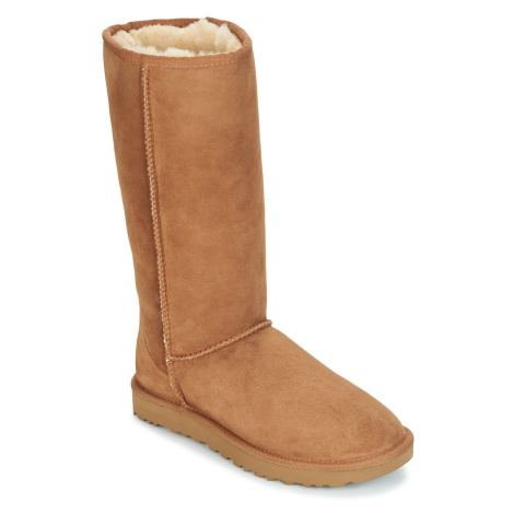 UGG  CLASSIC TALL II  Polokozačky Hnedá