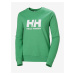 Zelená dámska mikina HELLY HANSEN HH Logo Crew Sweat 2.0