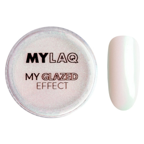 MYLAQ My Glazed Effect trblietavý prášok na nechty