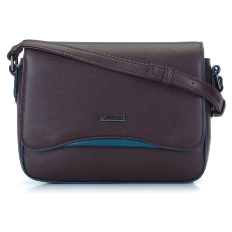 Dámska crossbody kabelka Wittchen s chlopňou a vložkou 93-4Y-529-4Z