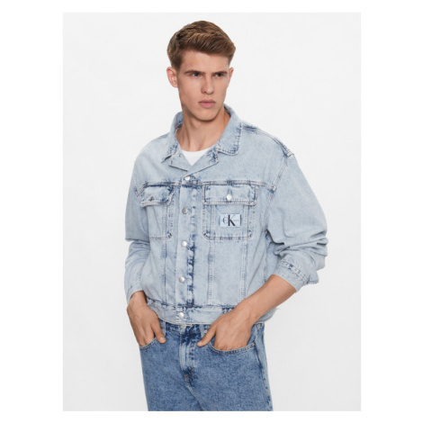 Calvin Klein Jeans Džínsová bunda J30J323319 Modrá Regular Fit