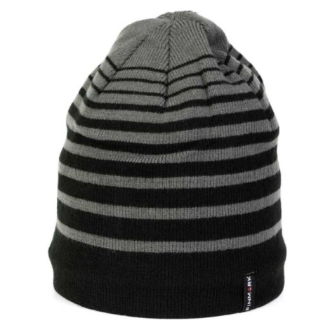 Finmark FC2213 Pánska zimná pletená čiapka, čierna, veľkosť