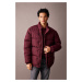 DEFACTO Regular Fit Stand Collar Puffer Coat