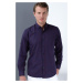 G667 DEWBERRY MEN'S SHIRT-NAVY-BURGUNDY