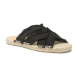 Castañer Espadrilky Pilita/001 022991-100 Čierna