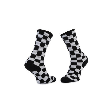 Vans Vysoké detské ponožky By Checkerboard Crew VN0A3I74HU01 r.31.5-38 Biela