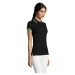 SOĽS Pasadena Women Damské polo tričko SL00578 Black / Lime