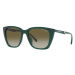 Slnečné okuliare Armani Exchange dámske, zelená farba