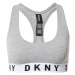 DKNY Intimates Podprsenka  sivá melírovaná / čierna / biela