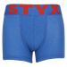 Detské boxerky Styx športová guma modré (GJ967)