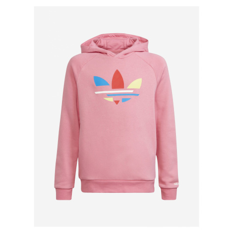 Dievčenské športové mikiny cez hlavu Adidas