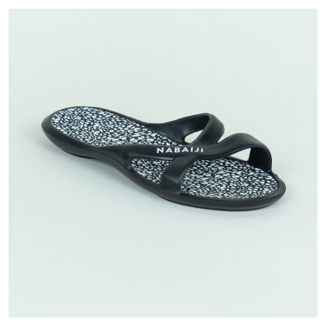 Dámske sandále Slap 500 Lea čierno-biele NABAIJI