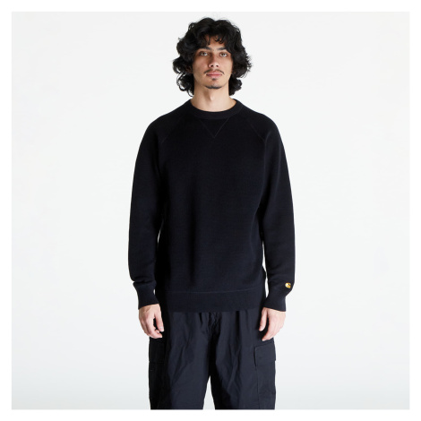 Carhartt WIP Chase Sweater UNISEX Black/ Gold