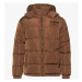 Zimná bunda Karl Kani Retro Hooded Puffer Jacket brown