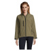 SOĽS Roxy Dámska softshell bunda SL46800 Army