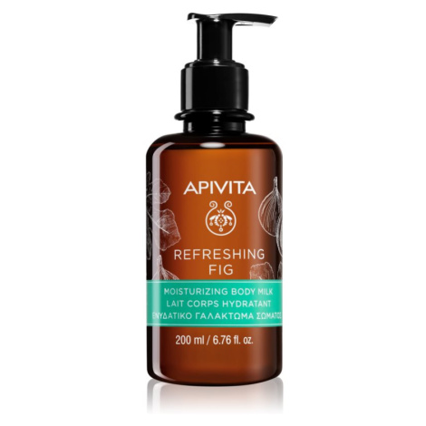 Apivita Refreshing Fig Moisturizing Body Milk hydratačné telové mlieko