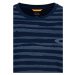 Tričko Camel Active Henley 1/2 Arm Blue