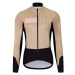 HOLOKOLO Cyklistická zateplená bunda - ELEMENT LADY - hnedá/béžová