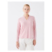 LC Waikiki V-Neck Plain Long Sleeve Women's Blouse