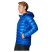 MODRÁ PÁNSKA PÁPEROVÁ BUNDA COLUMBIA ARCTIC CREST DOWN HOODED JACKET 2088774433