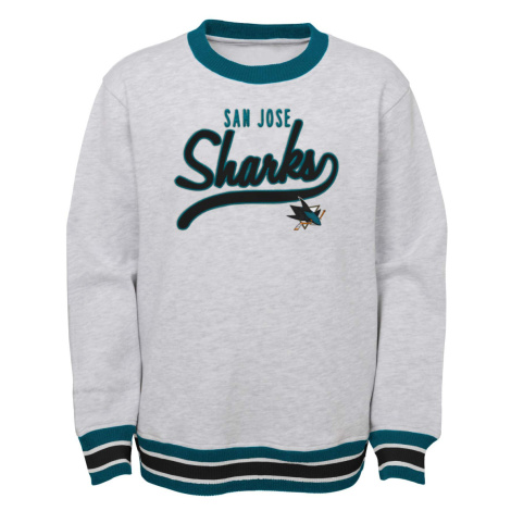 San Jose Sharks detská mikina legends crew neck pullover