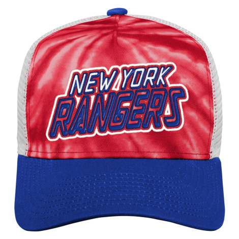 New York Rangers detská čiapka baseballová šiltovka Santa Cruz Tie Dye Trucker