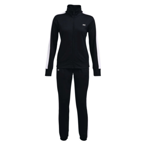 Under Armour TRICOT TRACKSUIT Dámska tepláková súprava, čierna, veľkosť